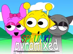 Sprunki Retake pyramixed cover