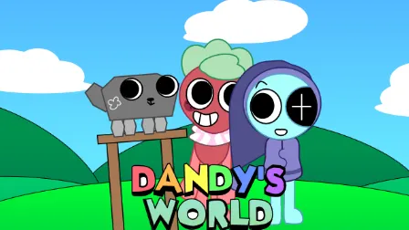 Sprunki Retake pyramixed but dandy's world cover